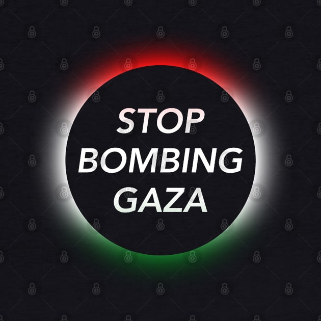 Stop Bombing Gaza by Football from the Left